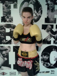 Alba Fagil, la prometedora boxadora del Planasb¡Box.