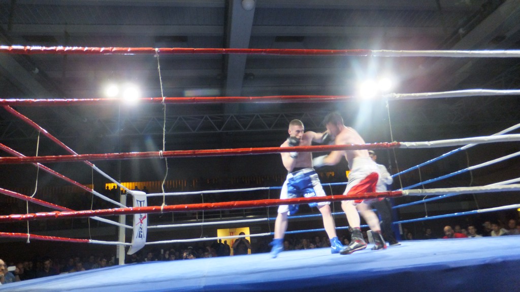 Alberto Piñeiro ha introducido en la historia del boxeo a la augusta ciudad amurallada de Lugo. foto Carlos Mateo