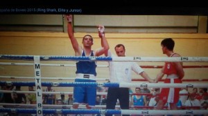 Adrian " El Cazador " Miraz lleva dos victorias en los Nacionales. foto cortesía de TopBoxing.