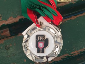 Medallas conmemorativas de la Final Portuguesa.