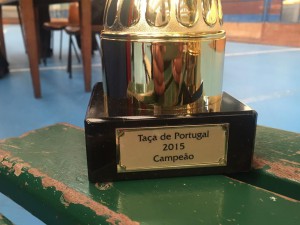 Detalle de los trofeos.