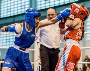 Acevedo Gómez alcanzó la medalla de Plata en los Campeonatos Gallegos 2015. foto Juan del Rio.