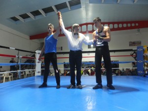 Francisco Lage del Olimpos medalla de Oro y Campeon Gallego de Assaut ( no al KO ) fbm