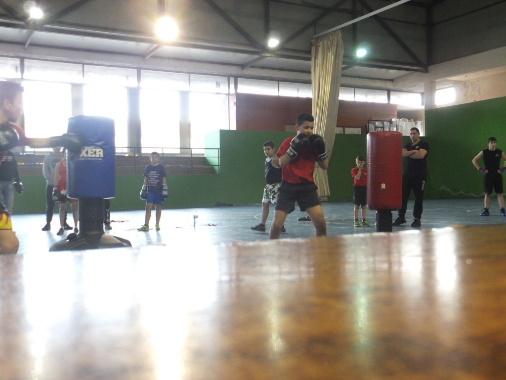 Momento de la prueba de Saco durante anteriores campeonatos