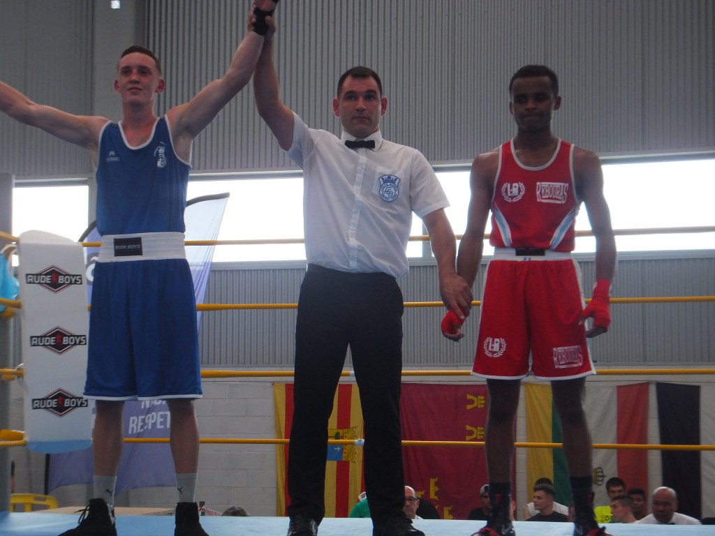 Ydne Subiñas no logró alcanzar su pase adelante en estos campeonatos. Foto Juan Barral.