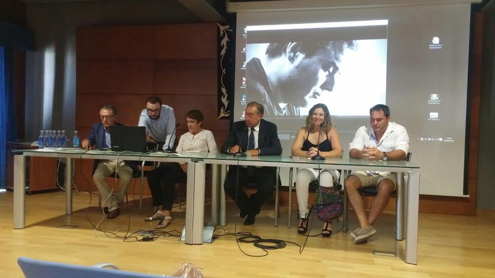 Montse Pérez y Chano Planas intervinieron durante las XXVI Jornadas Médicas. foto Vilas Carrillo.