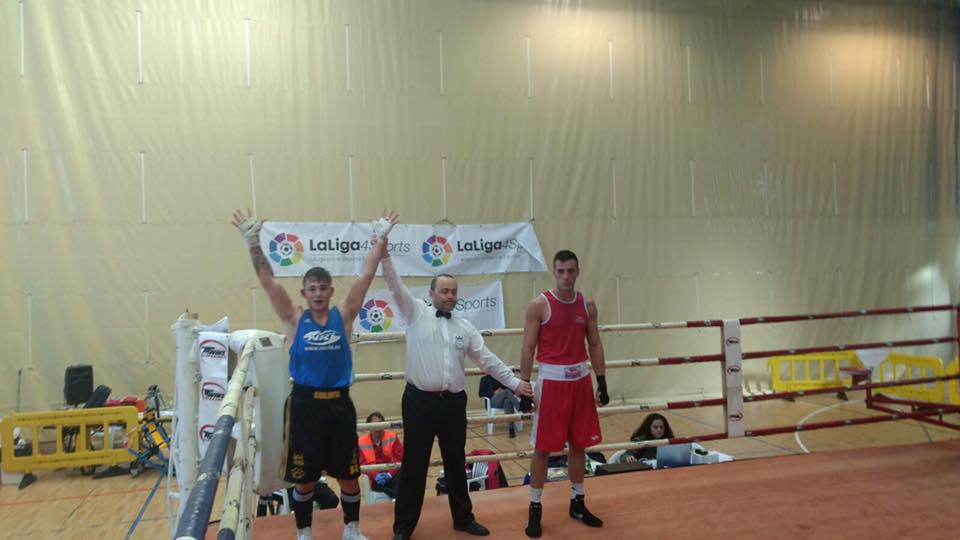 Alberto Loureiro López del Gimnasio Simón de Vigo se alzó con la medalla de Oro en el nacional de clubes.