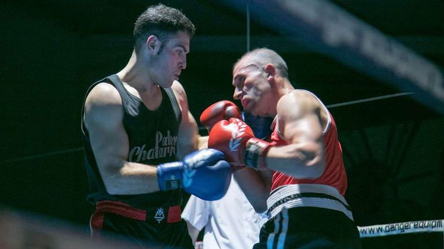 El combate de revancha entre Ramiro " Repo " Brey y Cristian Torres ( izda. ) será el plato fuerte en el Coto Ferreiro de A Estrada. Cedida