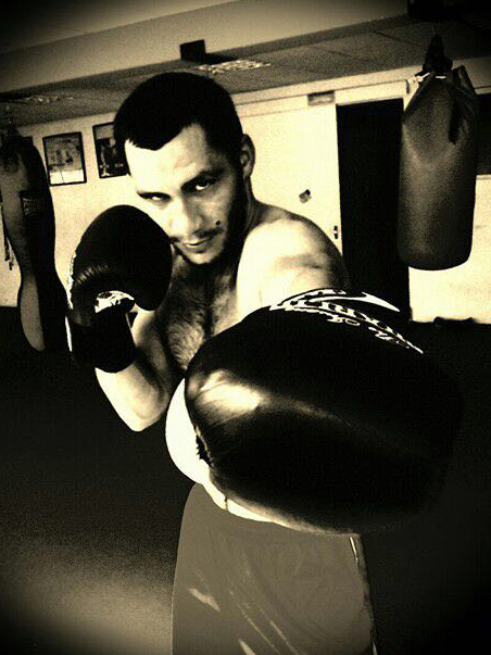 Arturo Luis Piza pupilo de la saga miguez en el Gimnasio Olímpo´s. foto cedida por JJ Pardo.