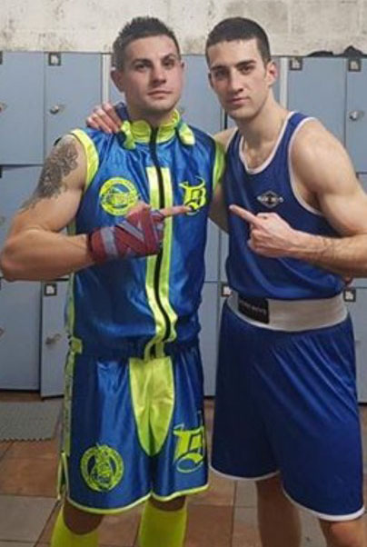 Neo Blanco Fuentes del Club Barbanza, y el vilanoves Cristian Toledano protagonizarán un esperado combate de revancha. Cedida.