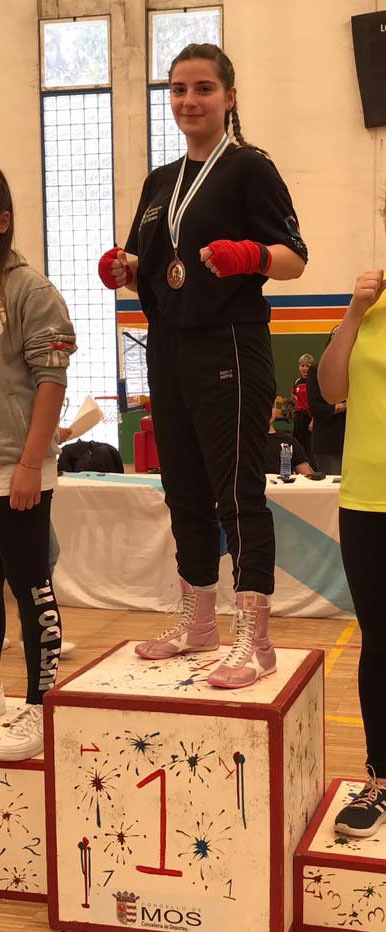 Sara Sastre Cochón, del Antelo Team, ocupó el primer puesto de su categoría desde el primer día de competición. Cedida