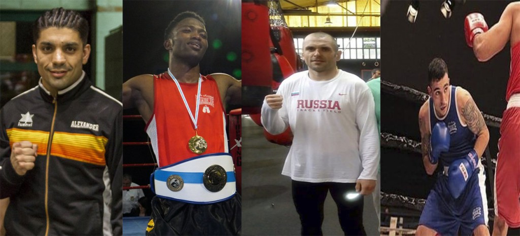 Alex Barros, Wilson Tavares, Stoyan Stefanov y Mario Pascual
